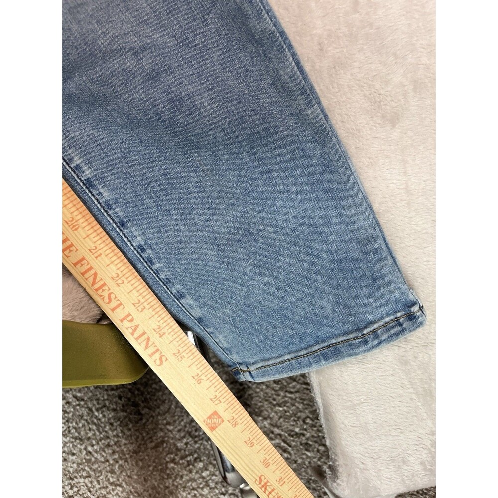 Aerie Utility Denim Jumpsuit Medium Wash Sz M NWT Coveralls Chic Western - Picture 6 of 11